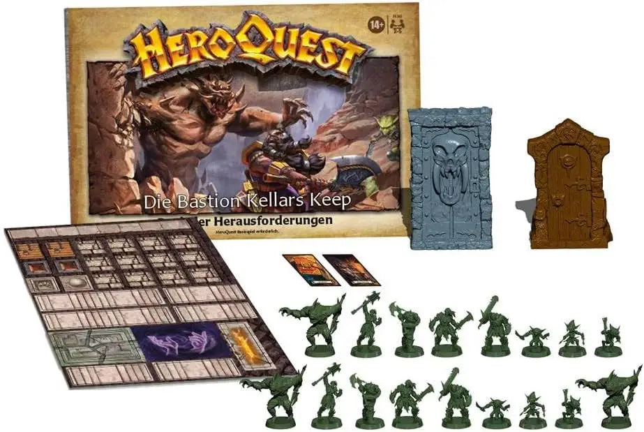 HeroQuest: Die Bastion Kellars Keep (DE) - Avalon Hill Games - Board Games