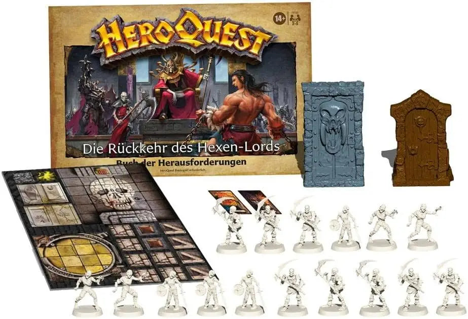 HeroQuest: Die Rückkehr des Hexen-Lords (DE) - Avalon Hill Games - Board Games
