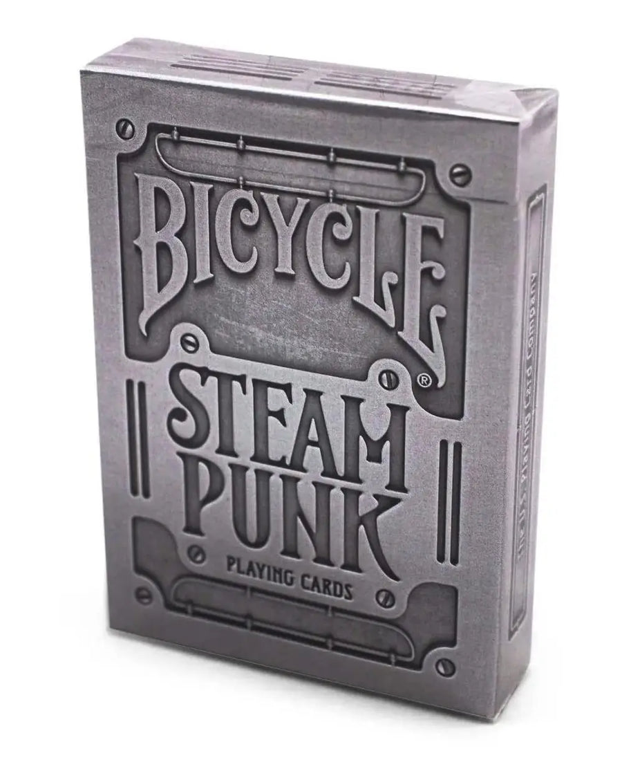 Playing Cards: Bicycle - Steampunk - Silver - Carta Mundi - Card Games