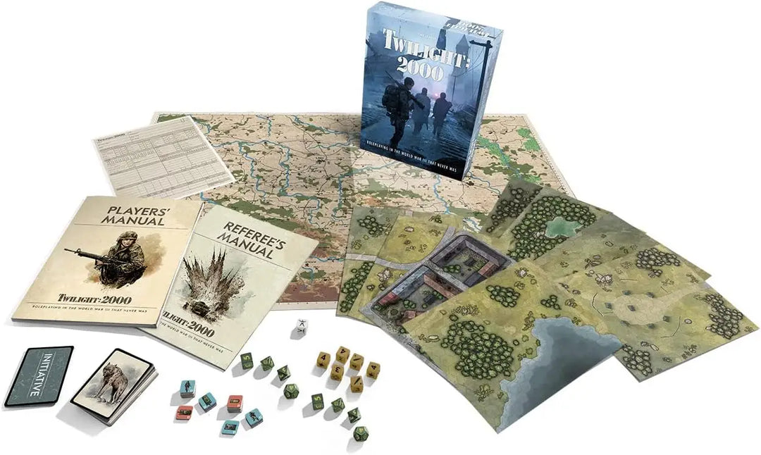 Twilight RPG: 2000 - Core Set (EN) - Fria Ligan - Roleplaying Games