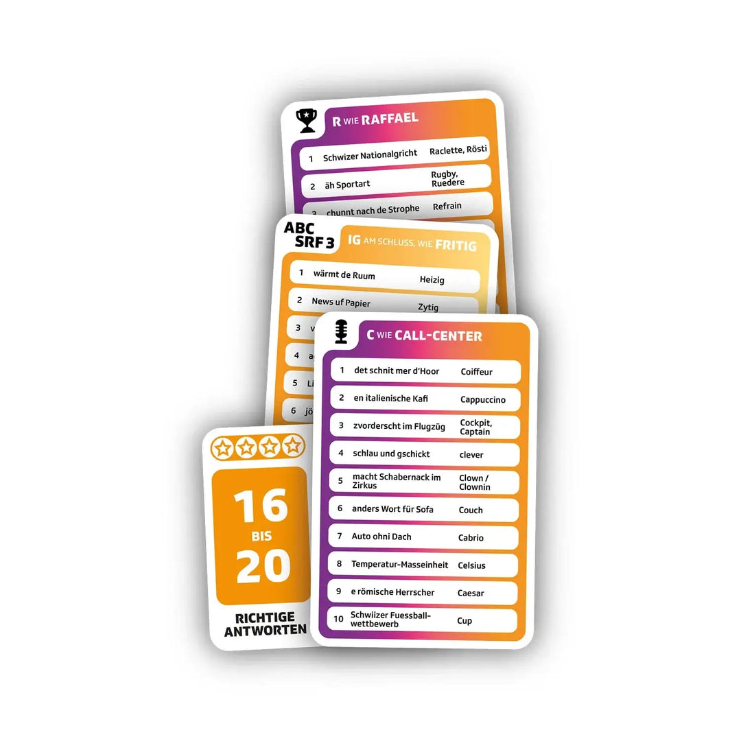 ABC SRF 3: Special Edition (DE) Game Factory Board Games