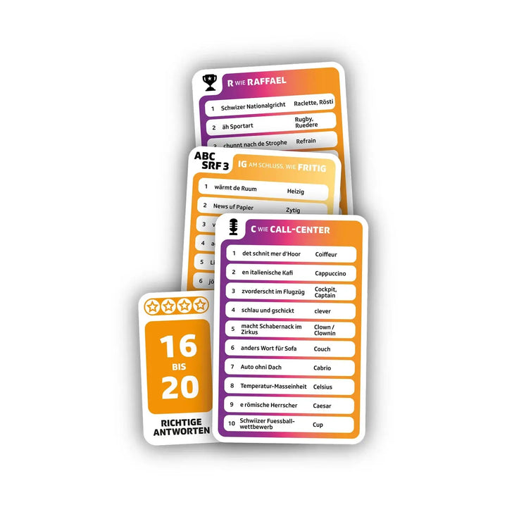 ABC SRF 3: Special Edition (DE) Game Factory Board Games