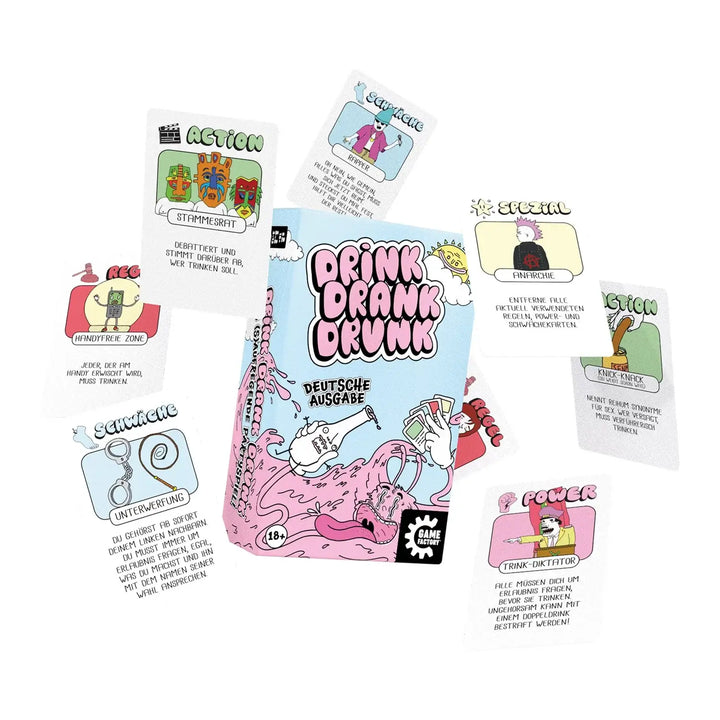 Drink Drank Drunk (DE) - Game Factory - Board Games