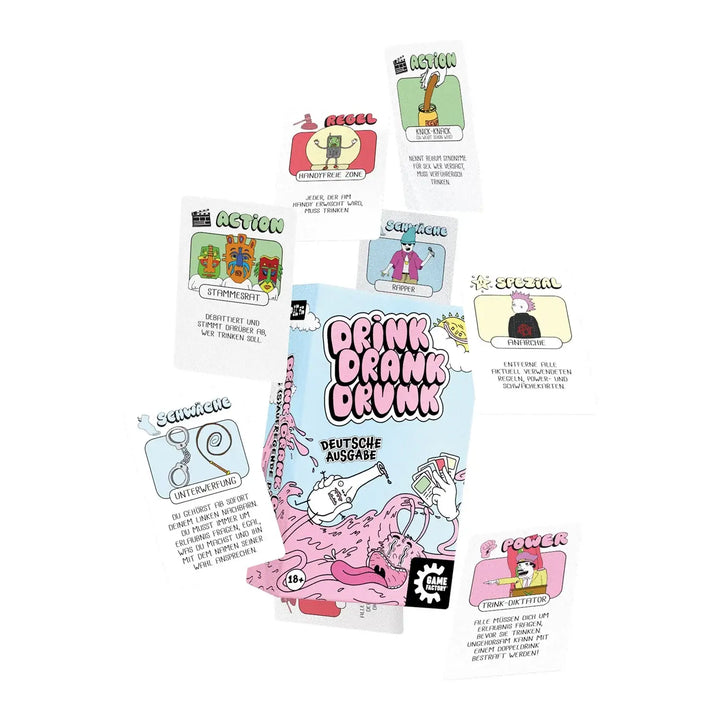 Drink Drank Drunk (DE) - Game Factory - Board Games