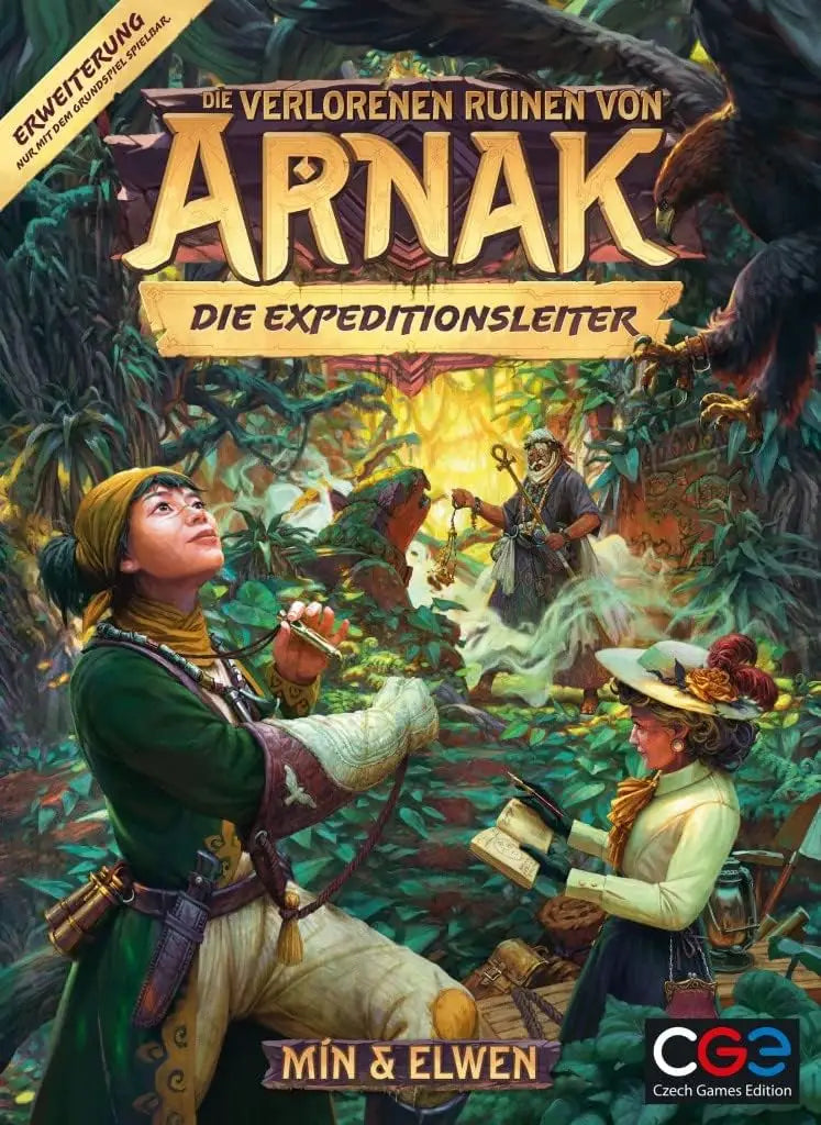 Die verlorenen Ruinen von Arnak: Die Expeditionsleiter (DE) - Czech Games Edition - Board Games
