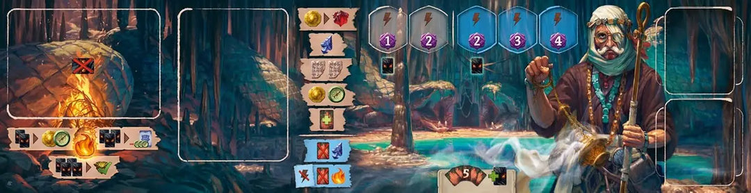 Die verlorenen Ruinen von Arnak: Die Expeditionsleiter (DE) - Czech Games Edition - Board Games