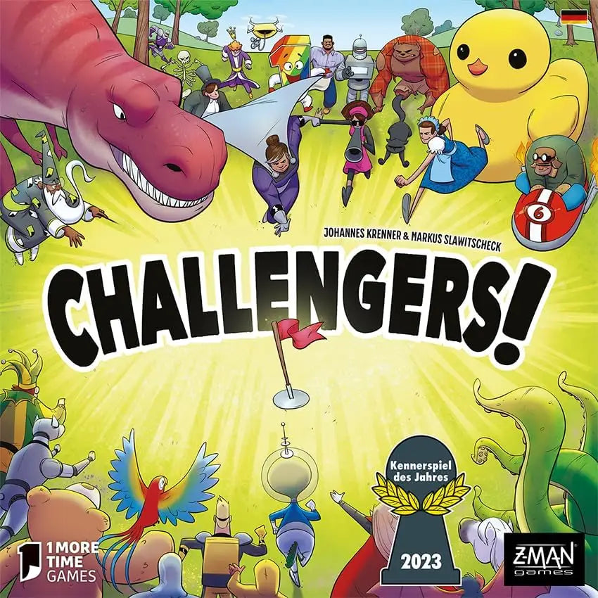Challengers (DE) - 1 More Time Games - Board Games