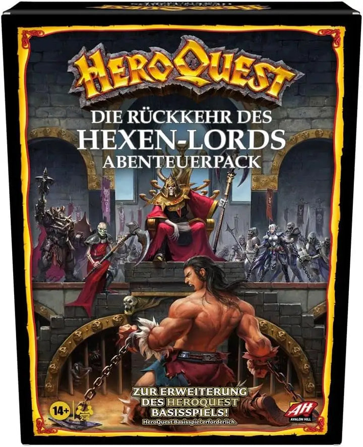 HeroQuest: Die Rückkehr des Hexen-Lords (DE) - Avalon Hill Games - Board Games