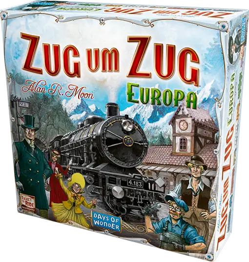 Zug um Zug: Europa (DE/FR/IT) - Days of Wonder - Board Games