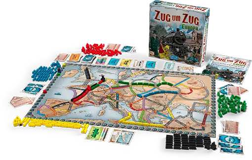 Zug um Zug: Europa (DE/FR/IT) - Days of Wonder - Board Games