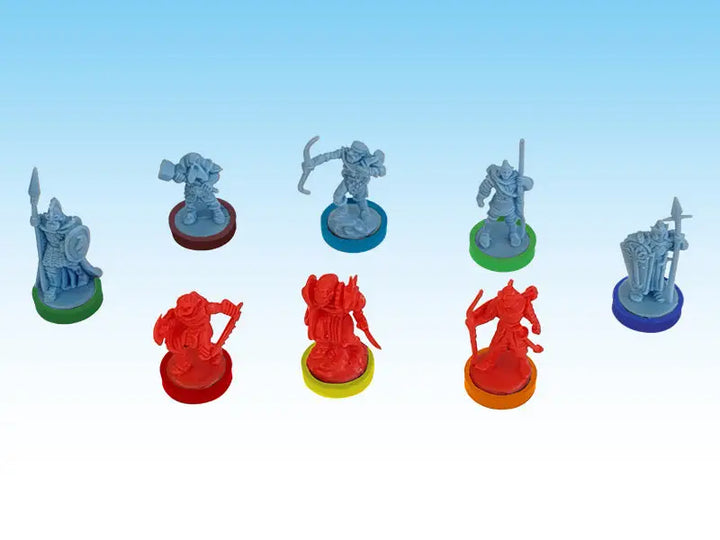 War of the Ring: 2nd Edition - Coloured Plastic Rings - Core Set - Ares Games - Board Games