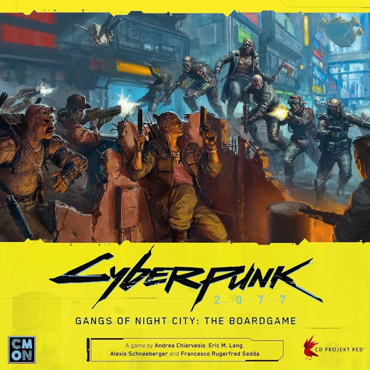 Cyberpunk 2077: Gangs of Night City - The Board Game (EN) - Cool Mini or Not - Board Games