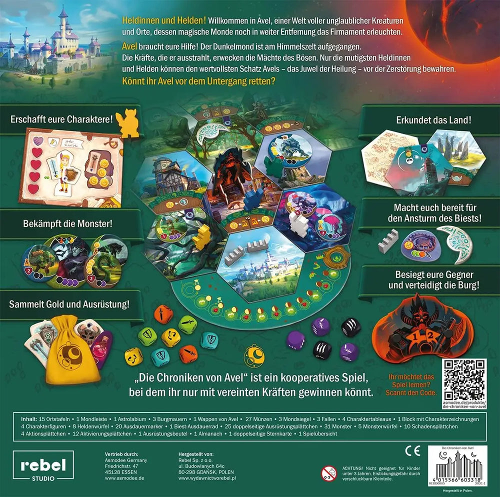 Die Chroniken von Avel (DE) - Rebel - Board Games
