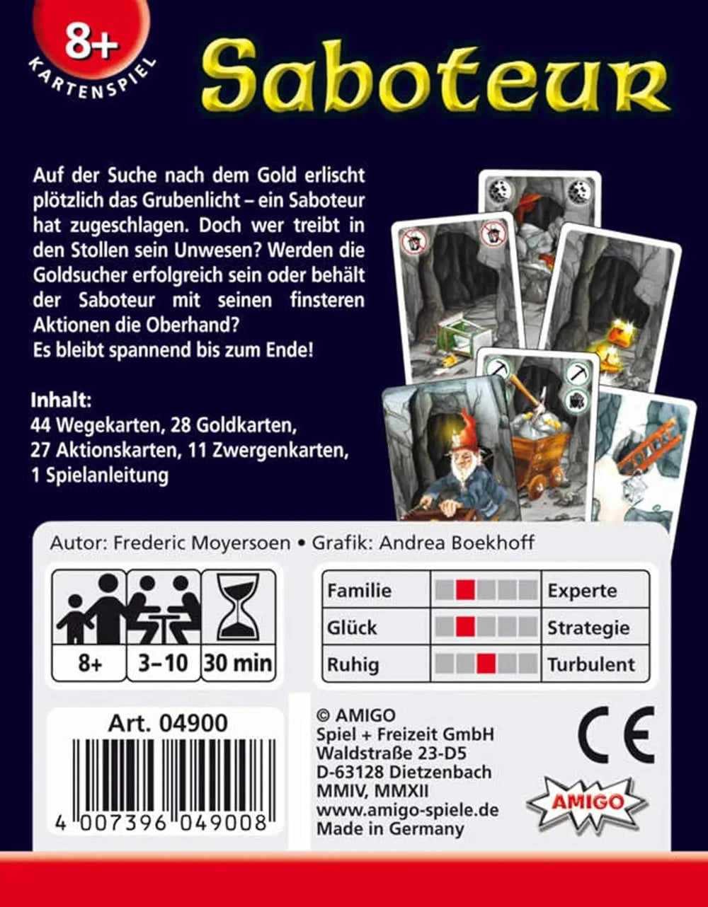 Saboteur (DE) - Amigo - Board Games