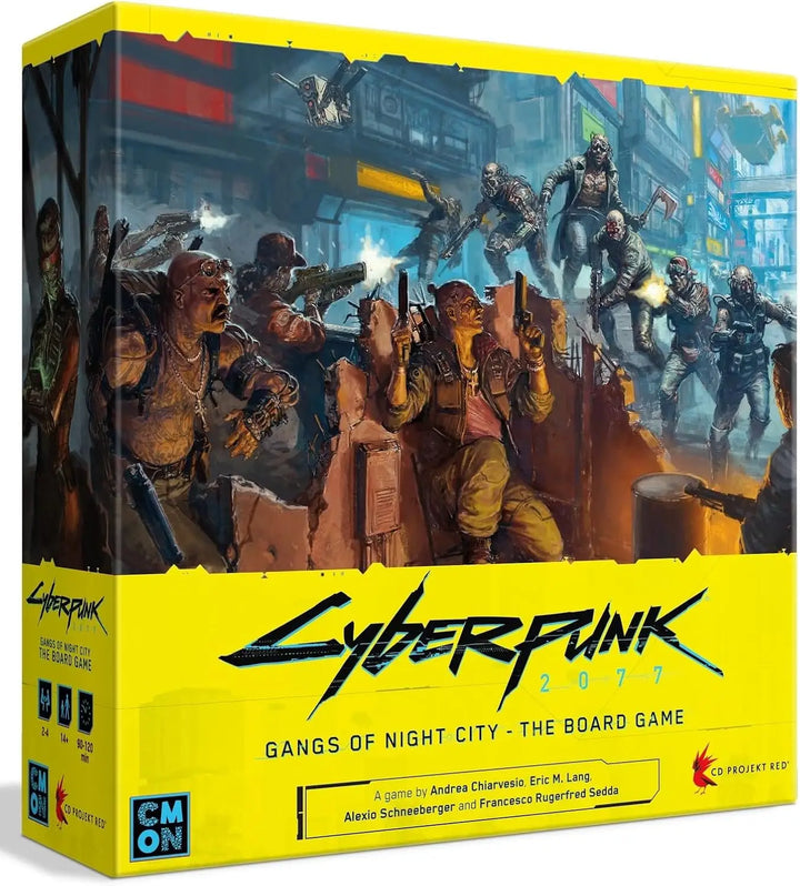 Cyberpunk 2077: Gangs of Night City - The Board Game (EN) - Cool Mini or Not - Board Games
