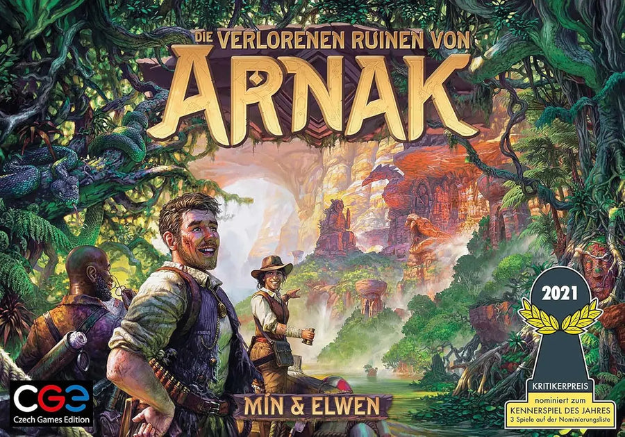 Die Verlorenen Ruinen von Arnak (DE) - Czech Games Edition - Board Games