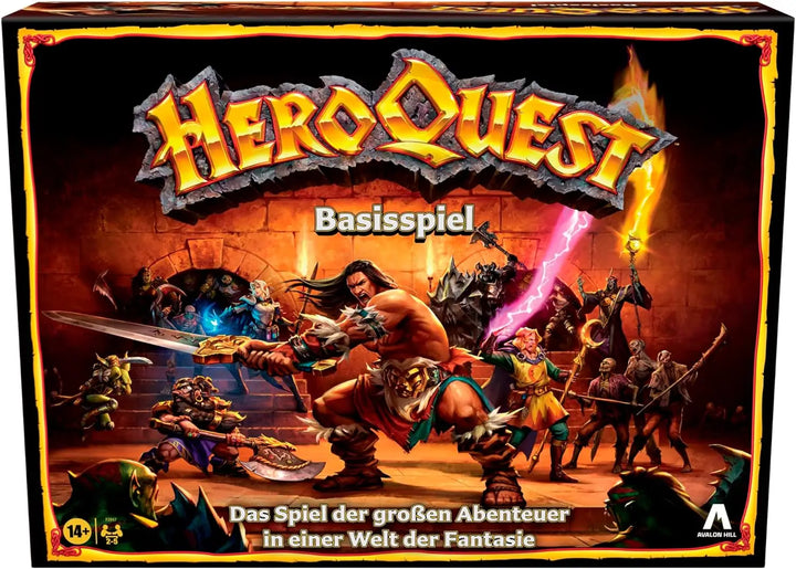 HeroQuest: Bassisspiel (DE) - Avalon Hill Games - Board Games