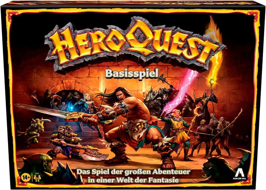 HeroQuest: Bassisspiel (DE) - Avalon Hill Games - Board Games