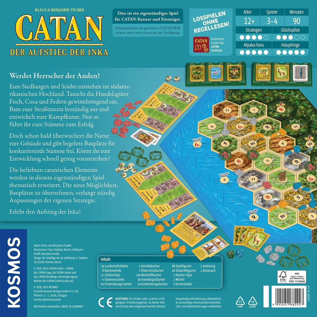 Catan: Der Aufstieg der Inka (DE) - KOSMOS - Board Games
