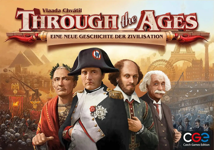 Through the Ages: Eine neue Geschichte der Zivilisation (DE) - Czech Games Edition - Board Games