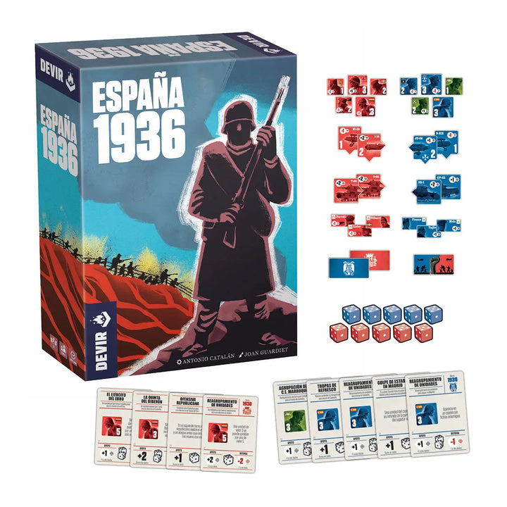 Espana 1936: 2nd Edition (EN) - Devir - Board Games