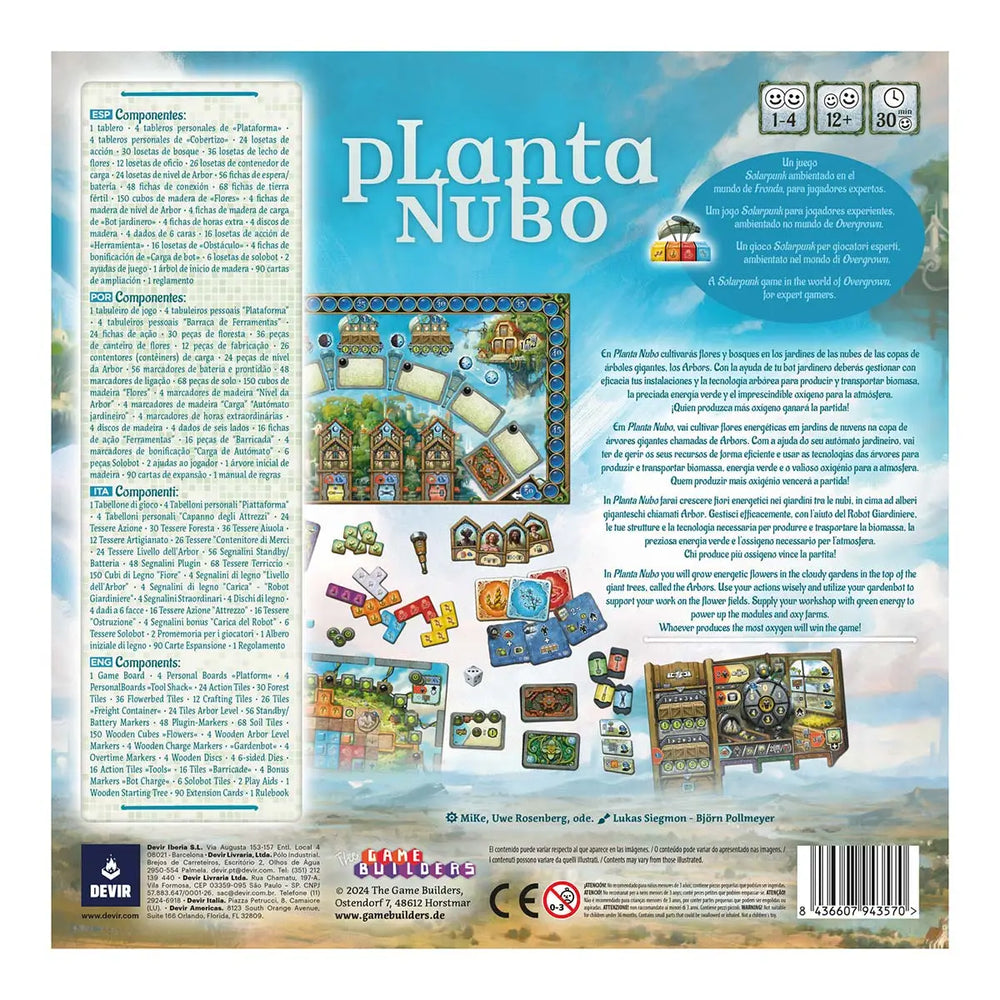 Planta Nubo (EN) - Devir - Board Games
