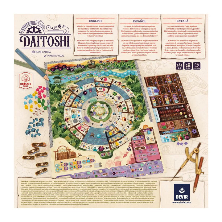 Daitoshi (EN) - Devir - Board Games