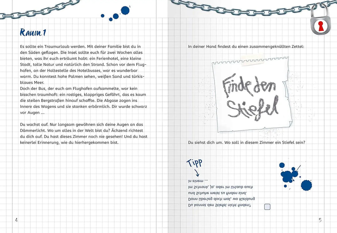 Ravensburger Exit Room Rätsel: Gefangen im Hotel (DE) - Ravensburger - Board Games