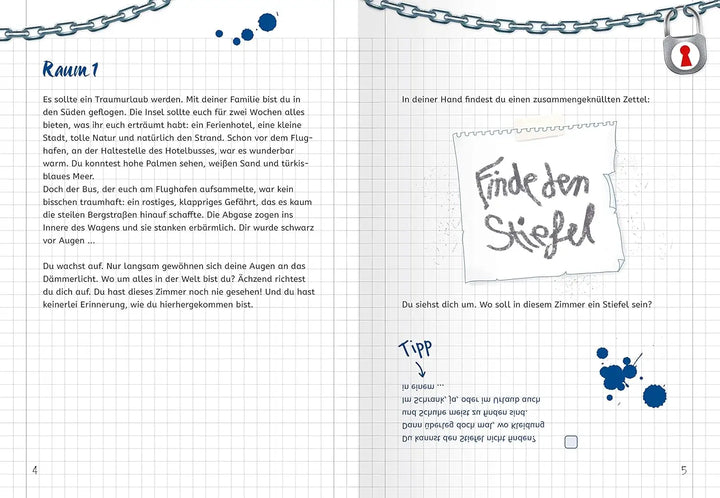 Ravensburger Exit Room Rätsel: Gefangen im Hotel (DE) - Ravensburger - Board Games