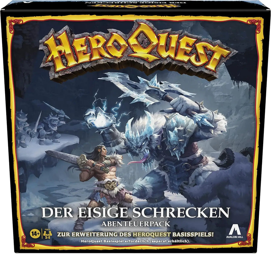 HeroQuest: Der eisige Schrecken (DE) - Avalon Hill Games - Board Games