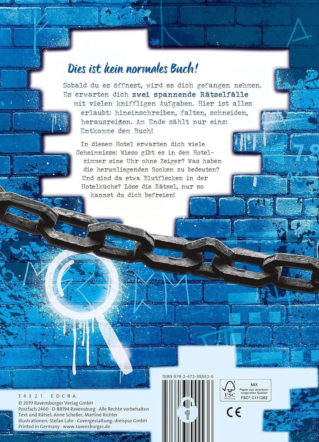 Ravensburger Exit Room Rätsel: Gefangen im Hotel (DE) - Ravensburger - Board Games