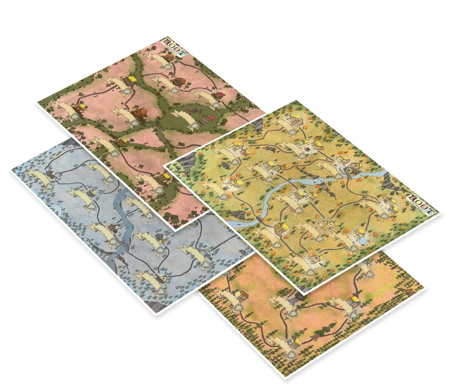 Root RPG: Lichtungskarten (DE) - Pegasus Spiele - Roleplaying Games