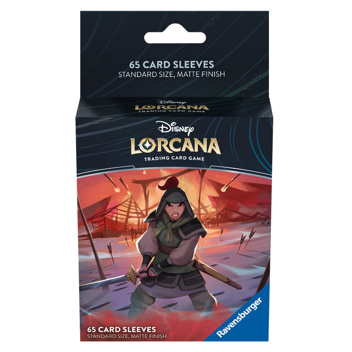 Disney Lorcana: Rise of the Floodborn - Card Sleeves - Mulan (65)