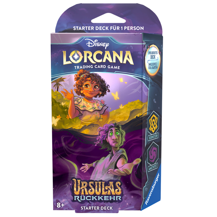 Disney Lorcana: Ursula's Rückkehr - Bernstein/Amethyst - Starter Deck (DE)