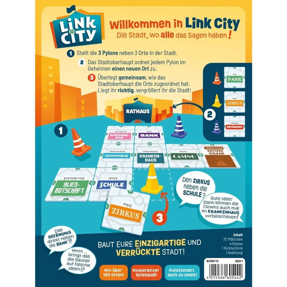 Link City (DE) - Blue Orange - Board Games