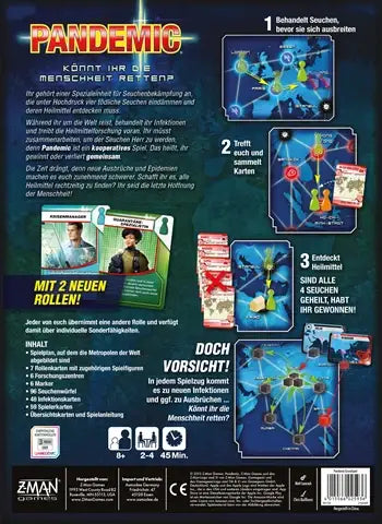 Pandemic (DE) - Z Man Games - Board Games