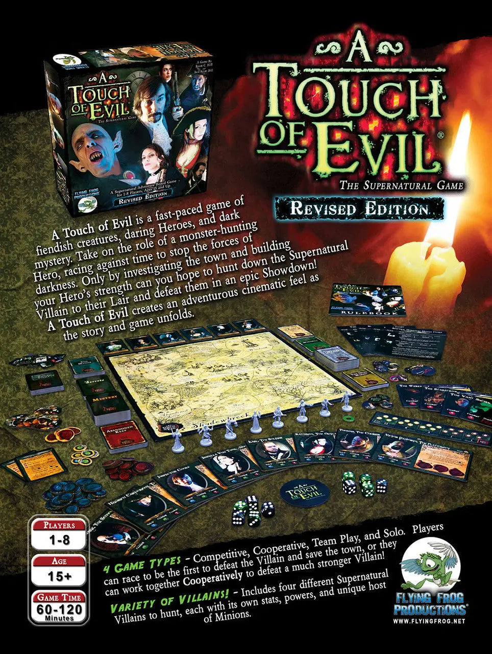 A Touch of Evil: Revised Edition (EN) - Flying Frog Productions - Board Games