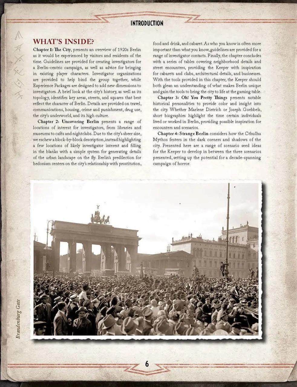 Call of Cthulhu RPG: Berlin - The Wicked City (EN) - Chaosium Inc. - Roleplaying Games