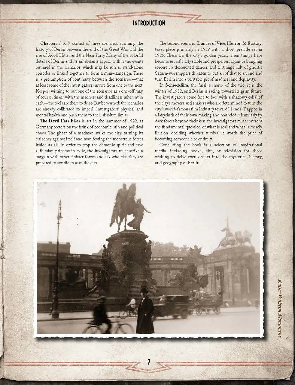 Call of Cthulhu RPG: Berlin - The Wicked City (EN) - Chaosium Inc. - Roleplaying Games