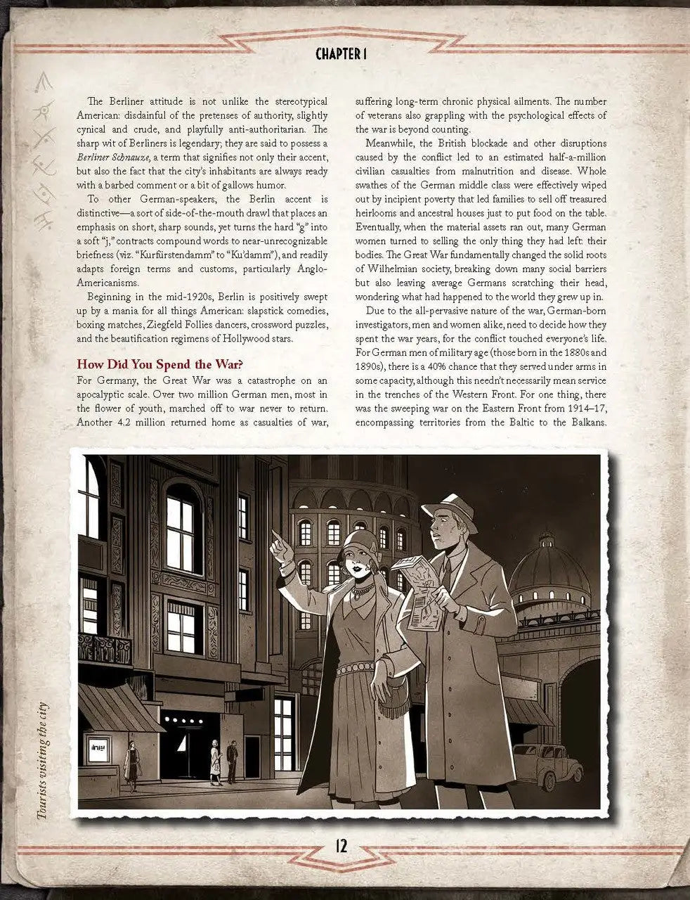 Call of Cthulhu RPG: Berlin - The Wicked City (EN) - Chaosium Inc. - Roleplaying Games
