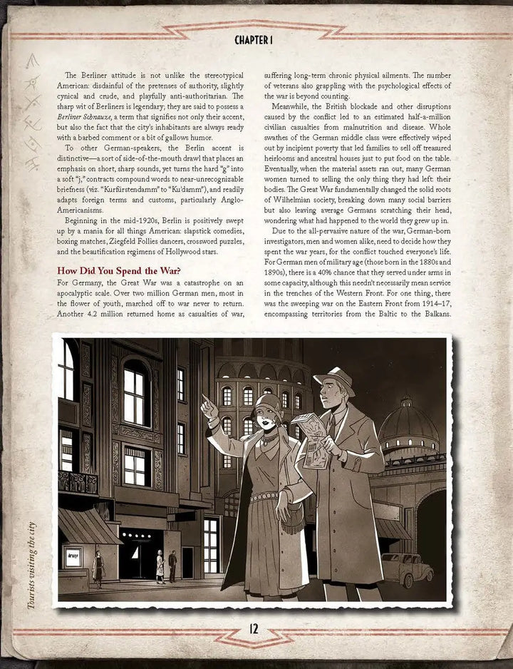 Call of Cthulhu RPG: Berlin - The Wicked City (EN) - Chaosium Inc. - Roleplaying Games