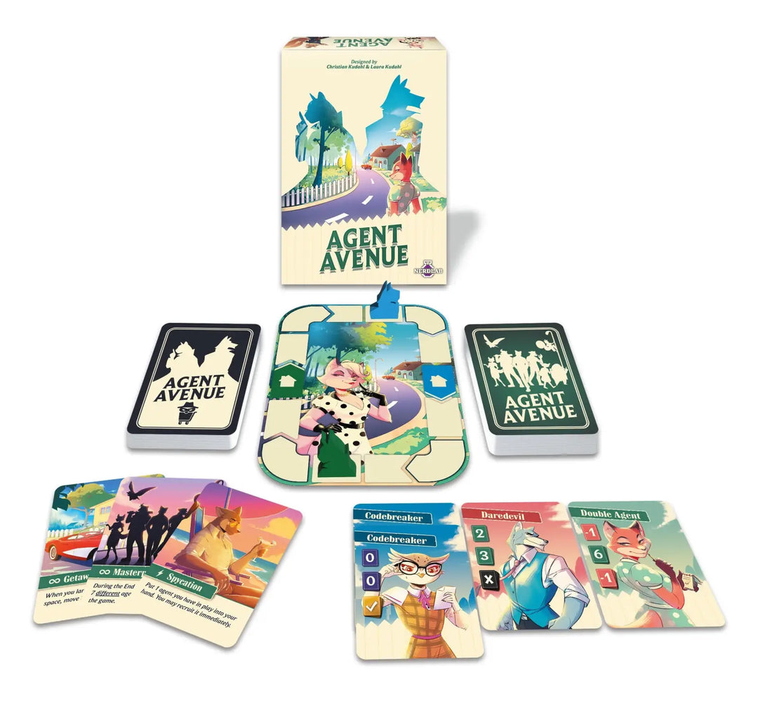 Agent Avenue (DE) - Nerdlab Games - Board Games