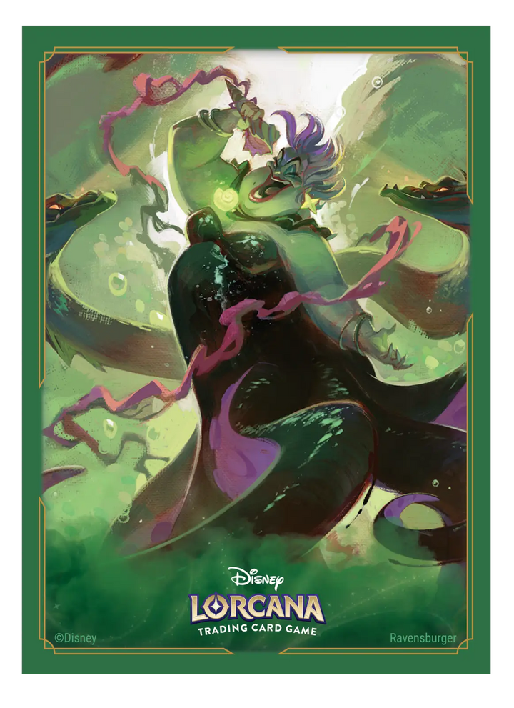Disney Lorcana: Archazia’s Island - Card Sleeves - Ursula (65) - Ravensburger - Accessories