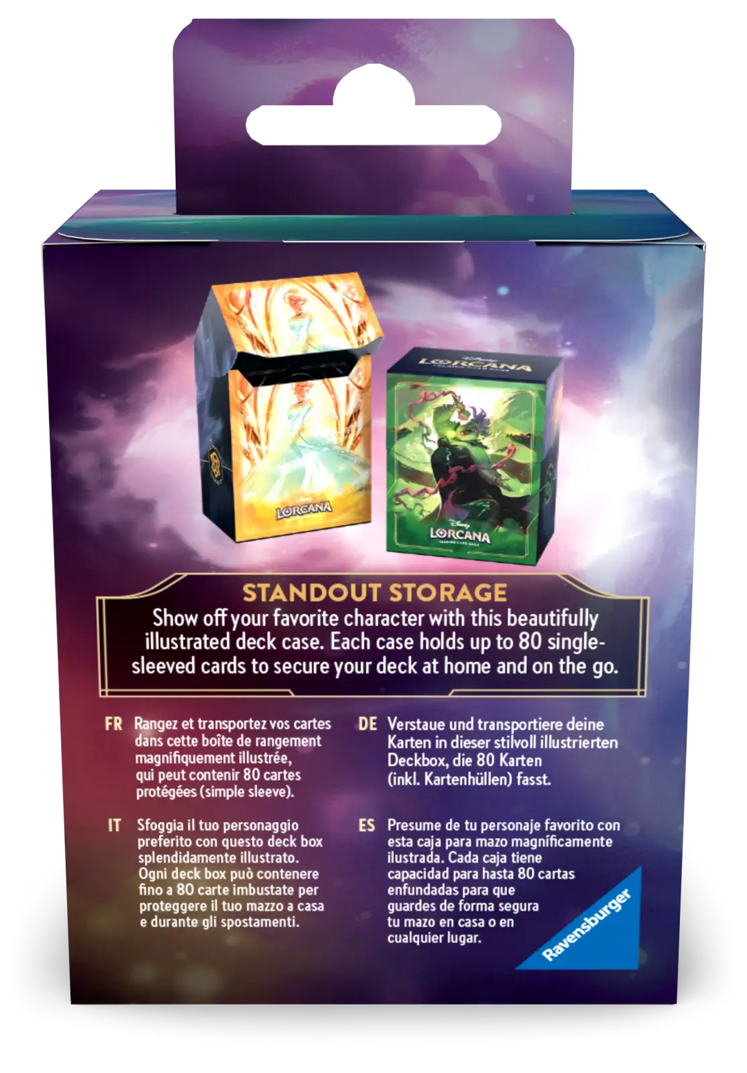 Disney Lorcana: Archazia’s Island - Deck Box - Ursula - Ravensburger - Accessories