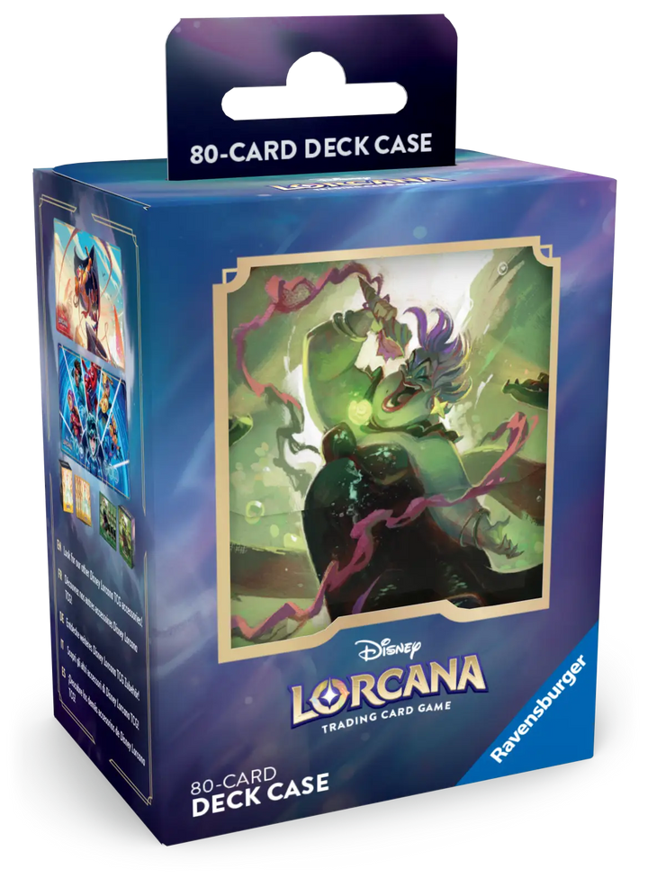 Disney Lorcana: Archazia’s Island - Deck Box - Ursula - Ravensburger - Accessories
