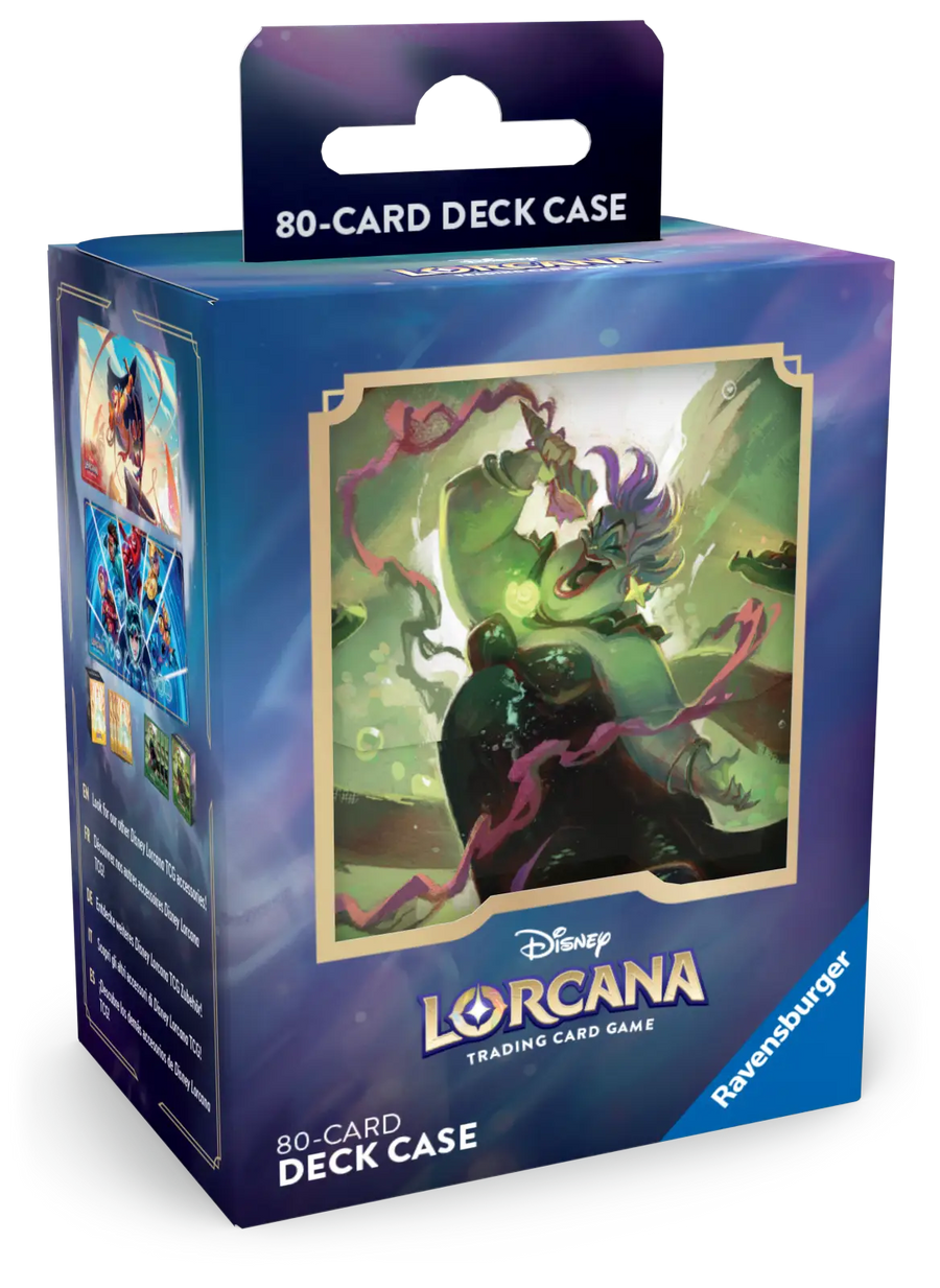 Disney Lorcana: Archazia’s Island - Deck Box - Ursula - Ravensburger - Accessories