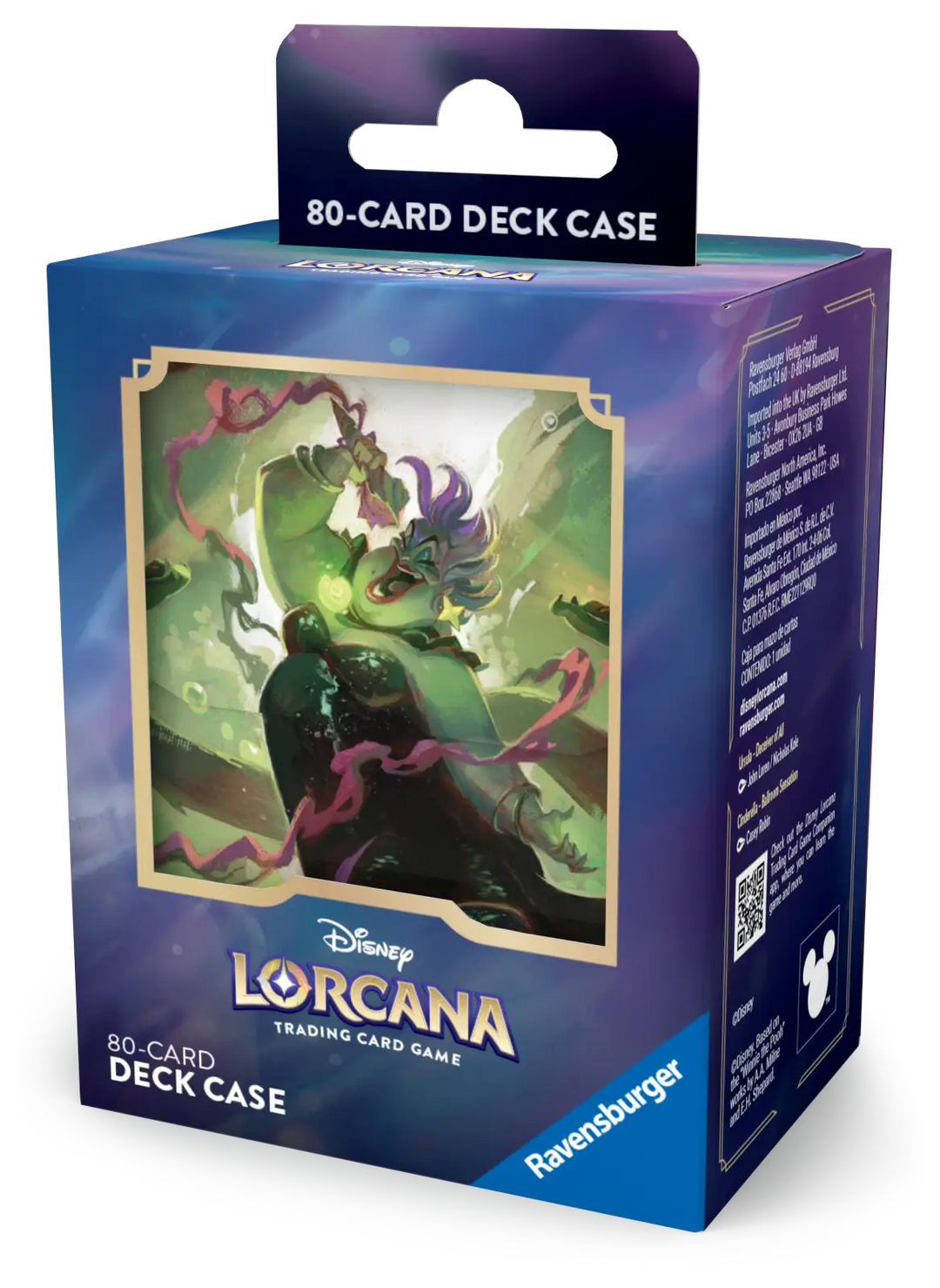 Disney Lorcana: Archazia’s Island - Deck Box - Ursula - Ravensburger - Accessories