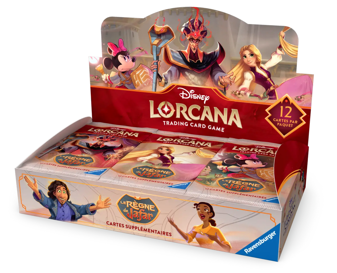 Disney Lorcana: Le Règne de Jafar - Booster Display (24 Booster) (FR) - Ravensburger - Card Games
