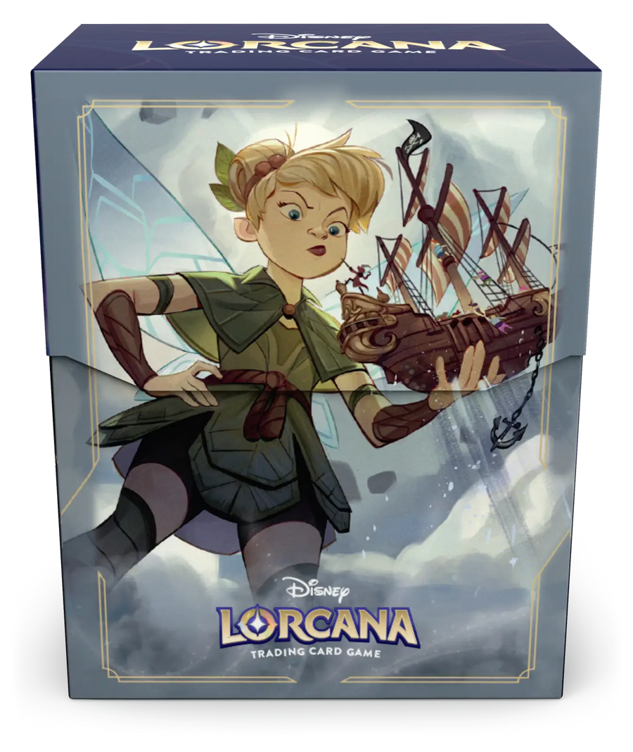 Disney Lorcana: Reign of Jafar - Deck Box - Tinker Bell - Ravensburger - Accessories