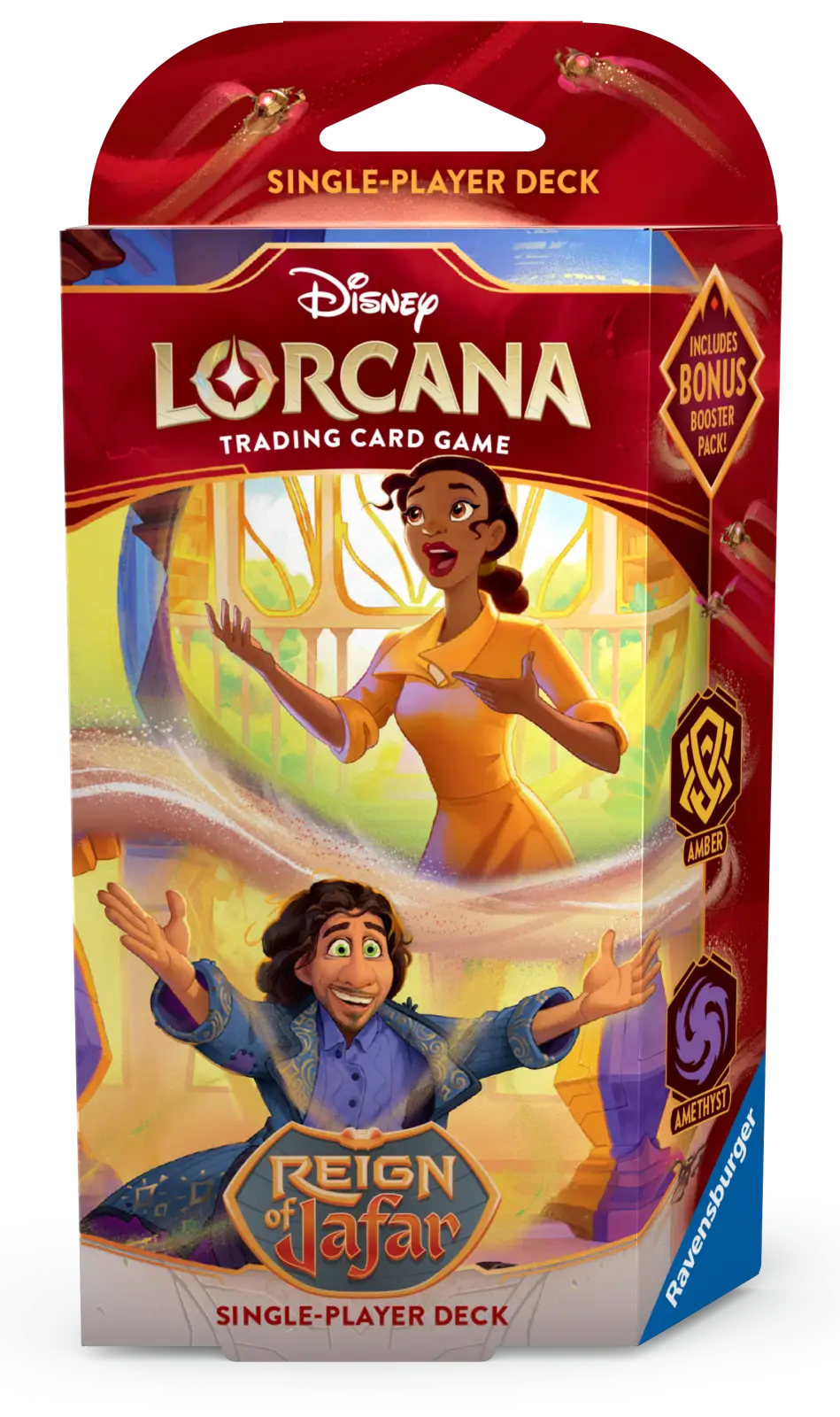 Disney Lorcana: Reign of Jafar - Amber/Amethyst - Starter Deck (EN) - Ravensburger - Card Games